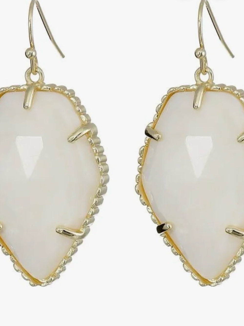 KENDRA SCOTT Corley Gold Drop Earrings